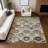 Machine Washable Indoor/Outdoor London ACN2257 Panels Rug-1695620367