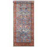 New Turkmen Afghan One-of-a-Kind Runner 6'3" X 31'3" Area Rug