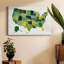 «USA in Watercolor I-Gallery», toile tendue-1039520480