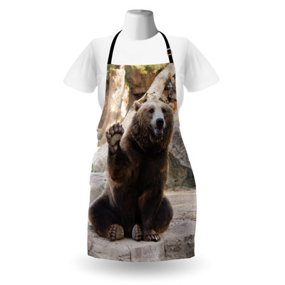 No Pattern Bib Apron