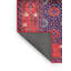 Tapis géométrique rouge / bleu-2141655552