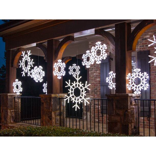 Kringle Traditions Twinkle LED Folding Snowflake & Reviews | Wayfair