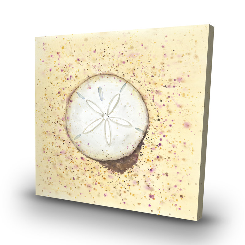 Sand-dollar - 32"x32" art on canvas