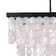 Gennep 6 - Light Unique Rectangle Chandelier with Seashell Accents