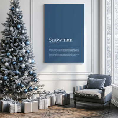 Impression sur toile Frosty Wonder