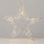 32" Christmas Large Silver Lighted Star