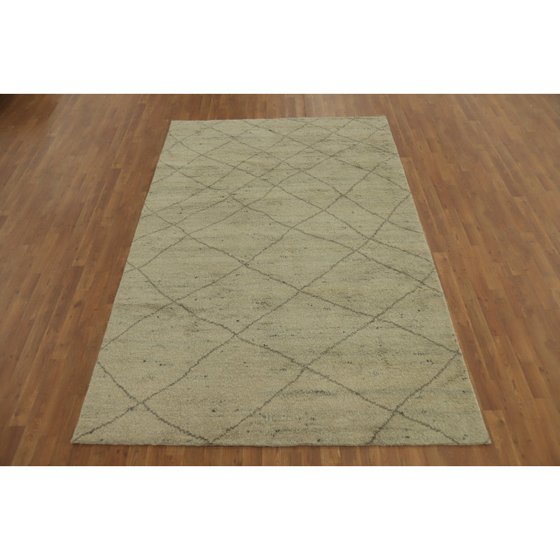 Tapis marocain en laine 6 x 9