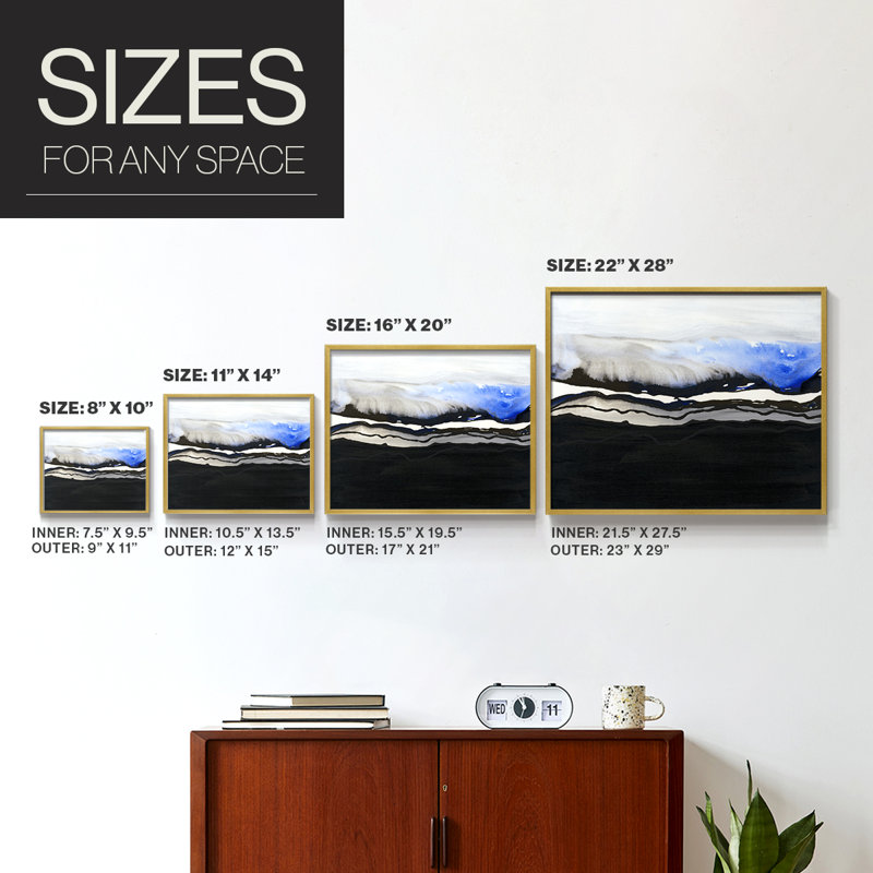 It's about Time VII -Framed Print - Restickable
