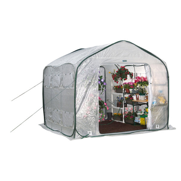 VEVOR Pop Up Greenhouse, 8'x 6'x 7.5' Pop-up Green House, Set Up in