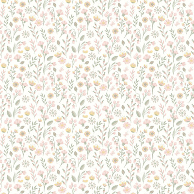 Papier peint Blush Meadow