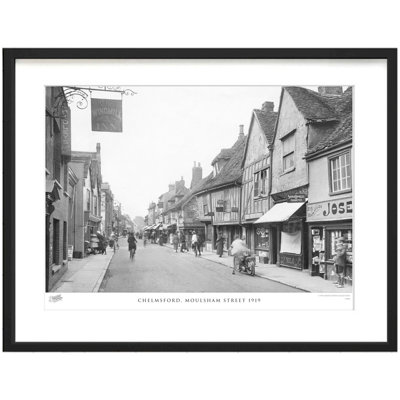 Chelmsford, Moulsham Street 1919 by Francis Frith - Single Picture Frame Print