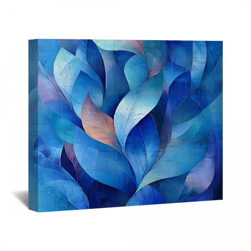 Toile décorative «Foliage Design» - décoration murale florale, H 20 po x l 24 po