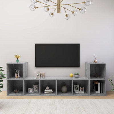 Drason Unfinished TV Stand for TVs up to 88"