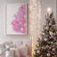 Reproduction d'arbre de Noël rose ludique-106162575-106162579