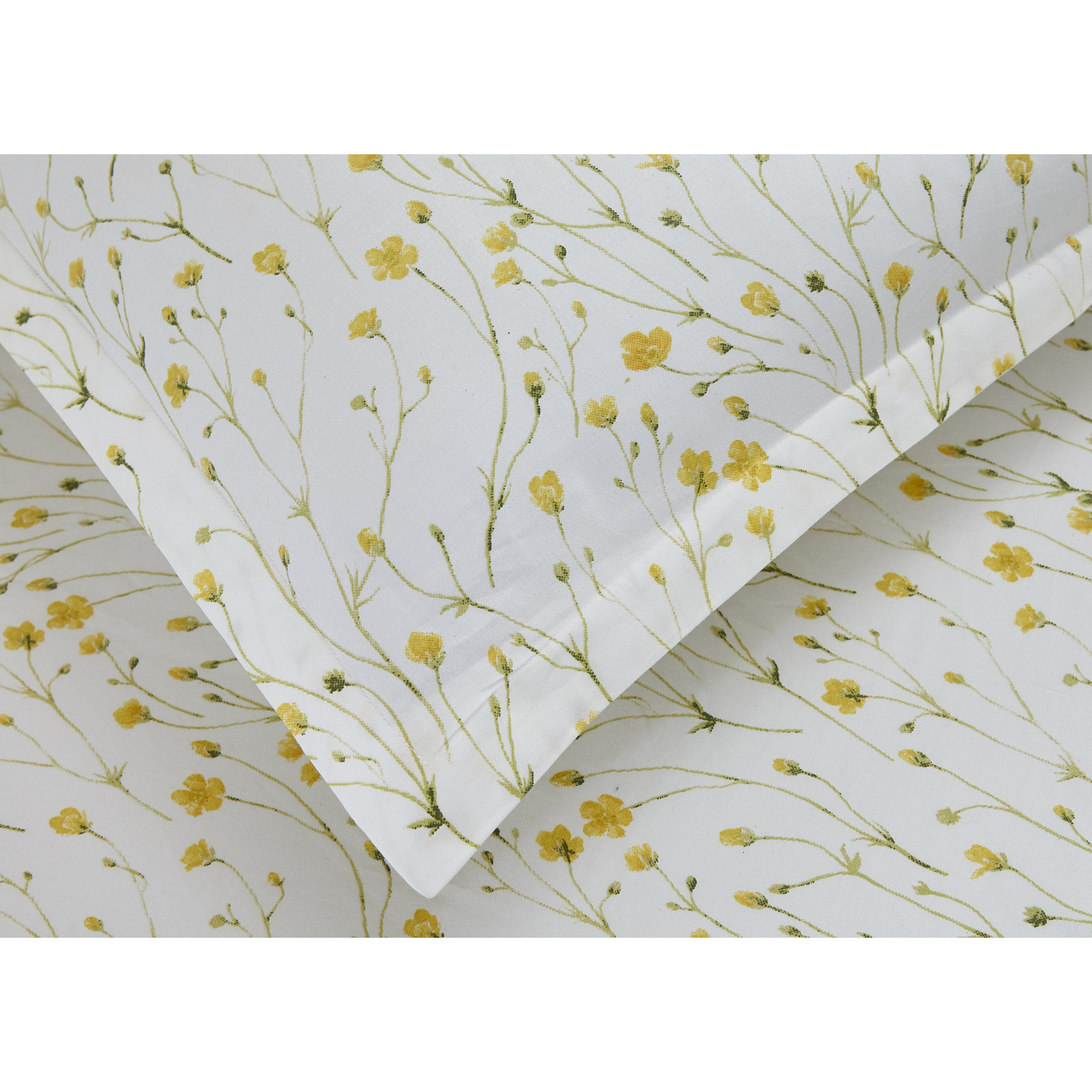 Adline Cotton Duvet Cover Set, Twin Duvet Cover + 1 Standard Sham
