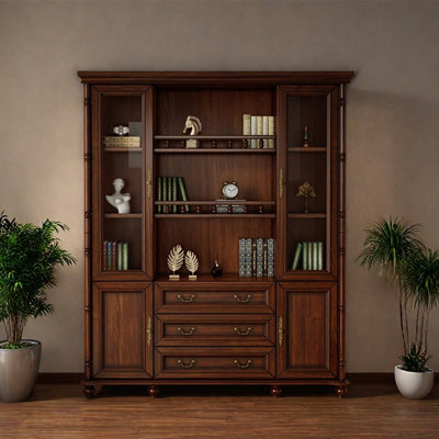 Bibliothèque de style américain