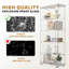 Glass Display Cabinet 5-Shelf With Door
