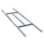 Rowlinson Trentvale 6x4 Metal Pent Shed with Foundation Kit-109248319
