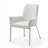 Boaman 18'' H Upholstered Metal Armchair-674447533-674447695