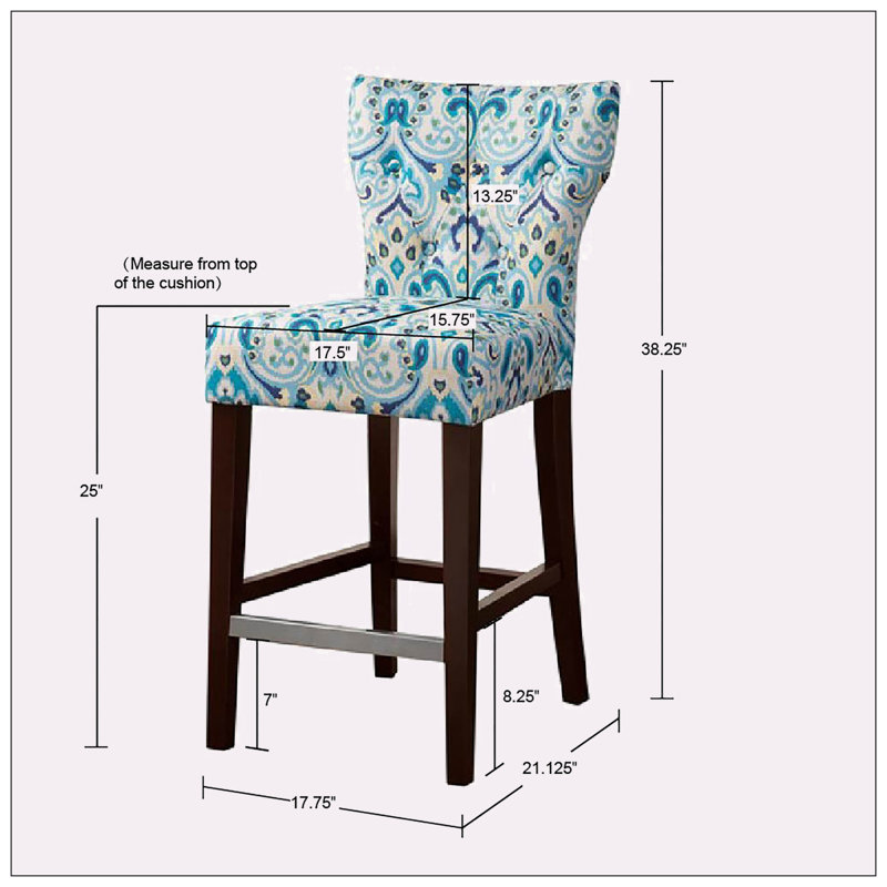Custis Upholstered Counter Stool