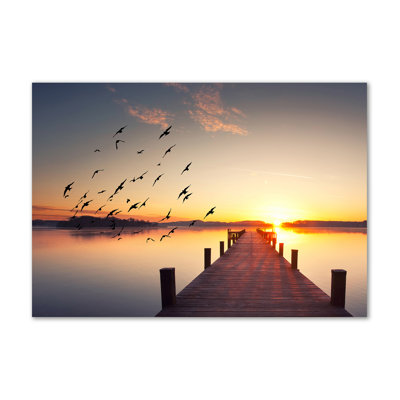 Sunset - Wrapped Canvas Print