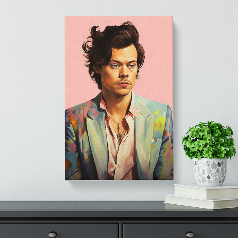 Harry Styles Digital - Print, 76cm H x 50cm W x 3cm D