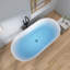 Baignoire autoportante en acrylique avec drain central 59 po x 30 po-94320484