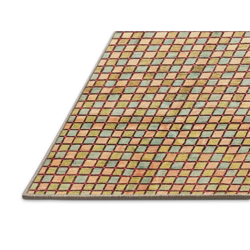Tapis abstrait moderne 3233, Rectangle 2 pi x 4 pi