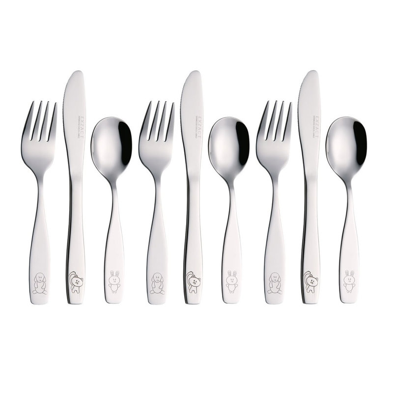 Childrens Cutlery 9 Piece Cutlery Set, Service for 3