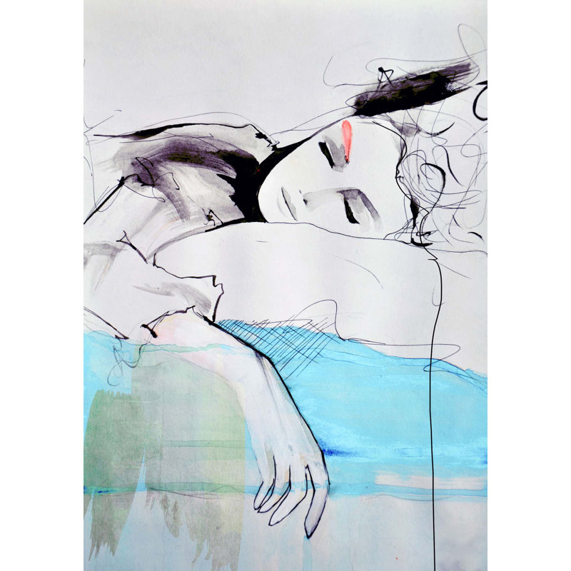 Maddelina Print, 40" H x 28" W x 2" D