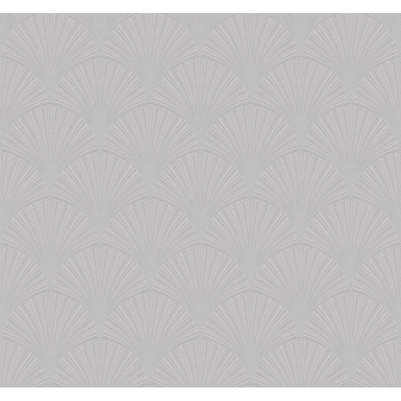 Rouleau de papier peint lisse, Gris Argos