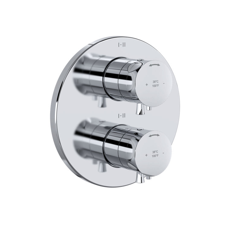 Riu™ 3/4" Therm & Pressure Balance Trim with up to 6 Functions