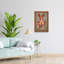 Cancer Zodiac Woman Mystical Retro Serene Crab Wall Art Print by Olga Galeeva - Print-135425636