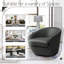 Aunna 76.2Cm Wide Swivel Barrel Chair-344515187