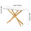 Glass Top Living Room Table Set