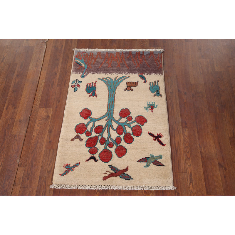 Tapis décoratif fait à la main animaux 2xie Ziegler