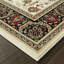 Tapis oriental ivoire / noir Greenwich-25804508