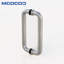 8 Inch Back to Back Shower Door Handle - 203mm Round Double Sided Pull Plate for 1/4" to 1/2" Thick Glass, Stainless Steel-117169023-117169021