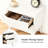 Modern Solid Wood Nightstand With 2 Drawers，Fully Assembled-12588835