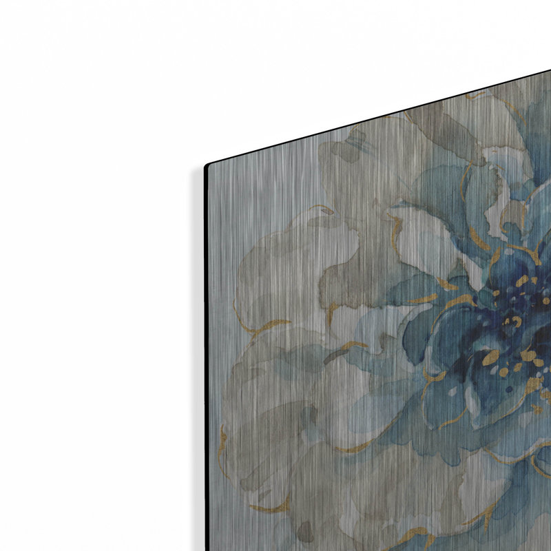 "Indigold VII bleu clair" par Lisa Audit, H 24 po x l 24 po