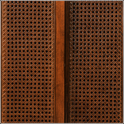 Armoire d'appoint en panneau de fibres à densité moyenne durable avec une superbe peinture, parfaite pour le rangement et rehaussant la décoration intérieure.