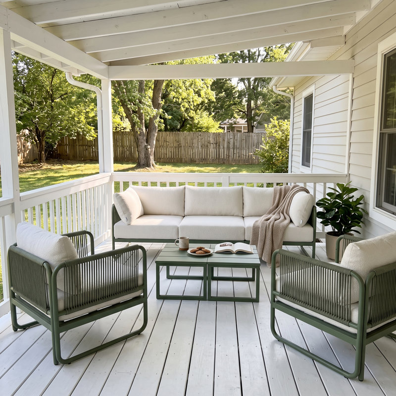 Sylva Modern Modular Patio Sofa,full set