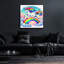«Unicorn Over Rainbow» par Rey Klimt, art mural en verre acrylique-2021514349