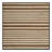 Washable Oak White Striped Area Rug-2054823415