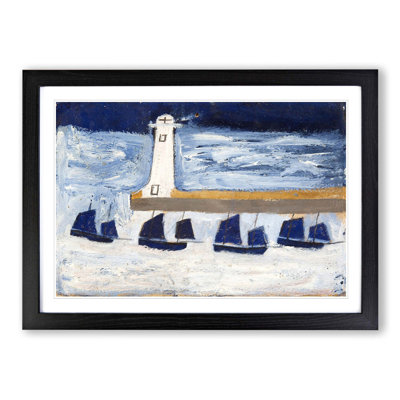 Alfred Wallis - Single Picture Frame Painting