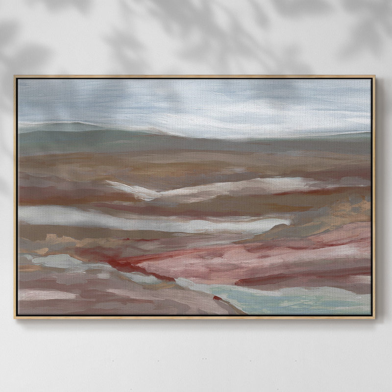 Valley of Fall, reproduction d'art sur toile, H 17 po x l 25 po x P 2 po, Naturel