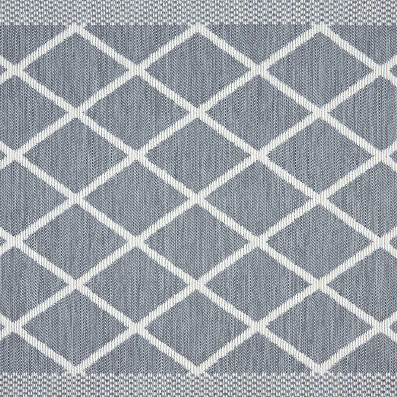 Tapis de cuisine Martha Stewart, Rectangle 1 pi 7,6 po x 2 pi 8 po, Bleu