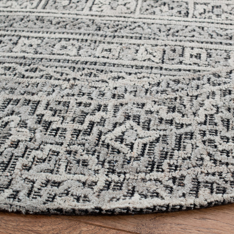 Tapis en laine touffeté à la main Connolly, Tapis de couloir 2 pi 3 po x 8 pi