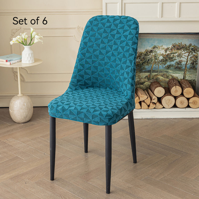 Housse pour chaise de salle à manger en polyester