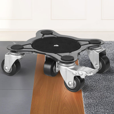 Furniture Dolly Heavy Duty Furniture Mover With 5 Wheels 1200 Lbs Capacity